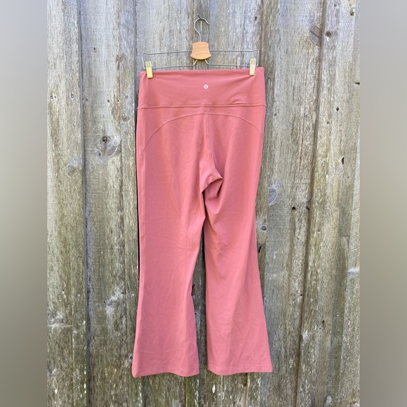 LULULEMON groove pant flare super high-rise *nulu spiced chai size 12 2021 - Picture 9 of 10